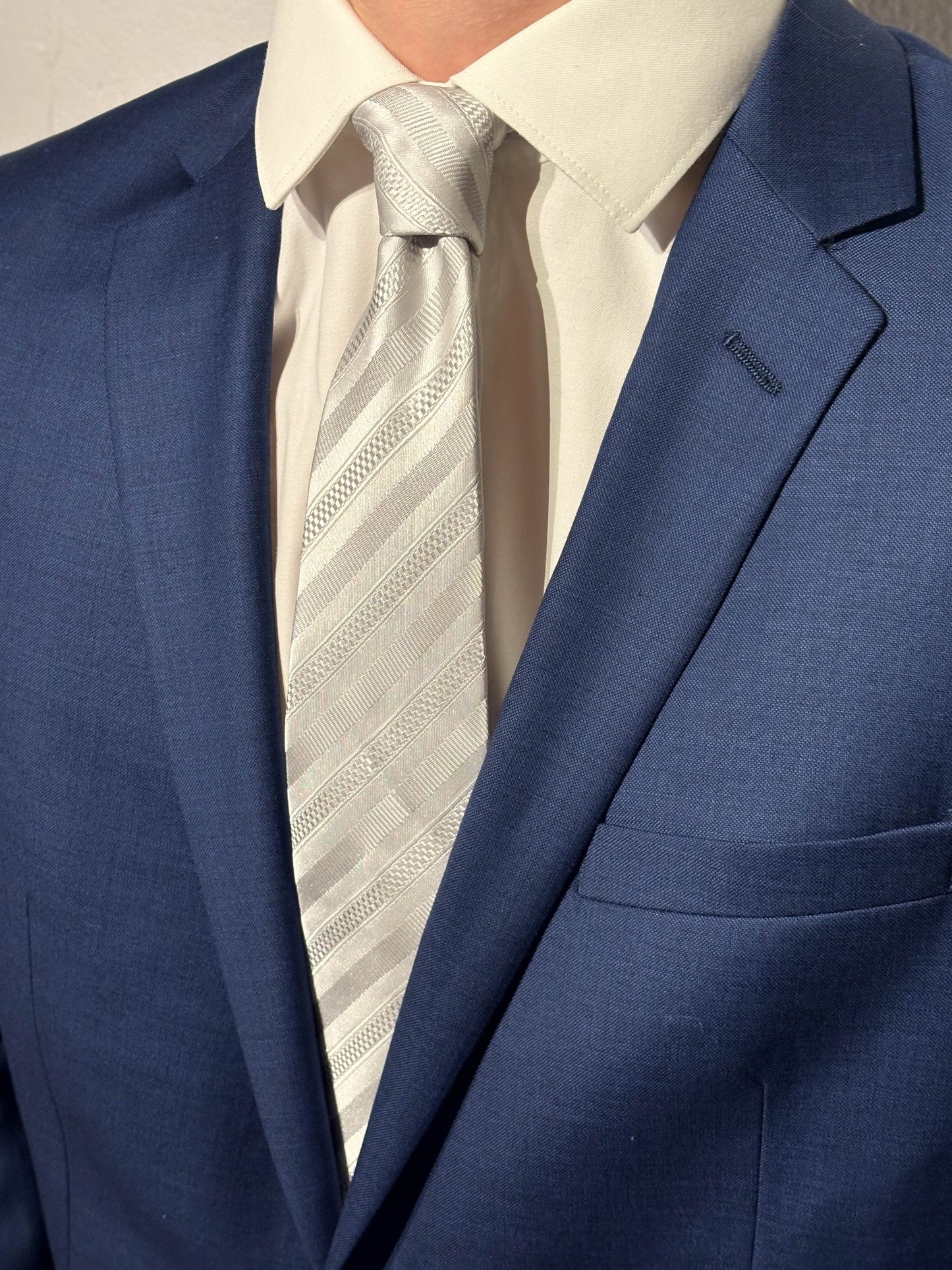 Slips sølv diagonal